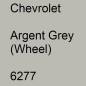 Preview: Chevrolet, Argent Grey (Wheel), 6277.